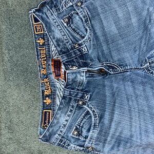 Rock Revival Indigo Denim Jeans